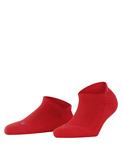FALKE Kobiety Skarpety do trampek Cool Kick Sneaker W SN Oddychający I Szybkoschnący krótkie jednokolorowe 1 Para, Czerwony (Fire 8150), 39-41