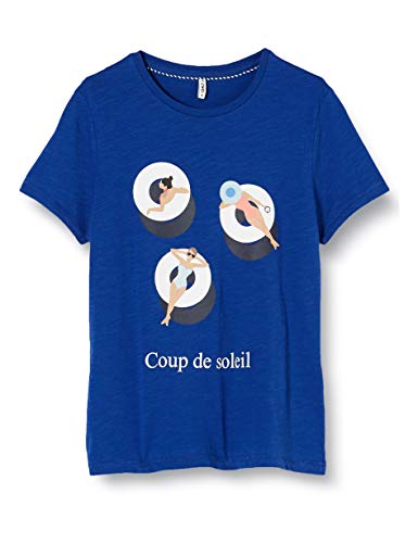 ONLY Onlbone Life Reg S/S Swim Top Box JRS T-Shirt damski
