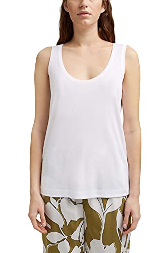 ESPRIT Collection T-shirt damski, 100 / biały, M