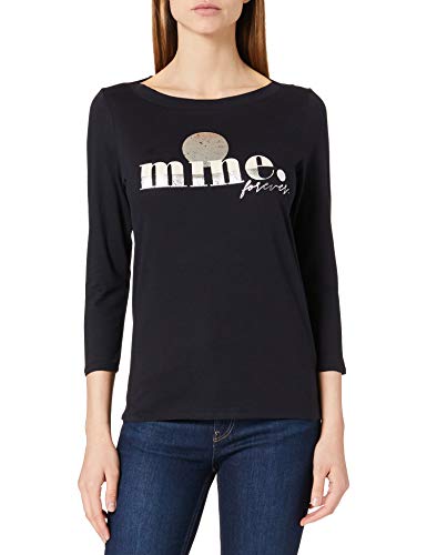 Street One T-shirt damski, ciemnoniebieski, 34