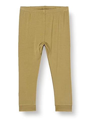 MINYMO Unisex Baby Bamboo legginsy, Dried Herbs, 68 cm