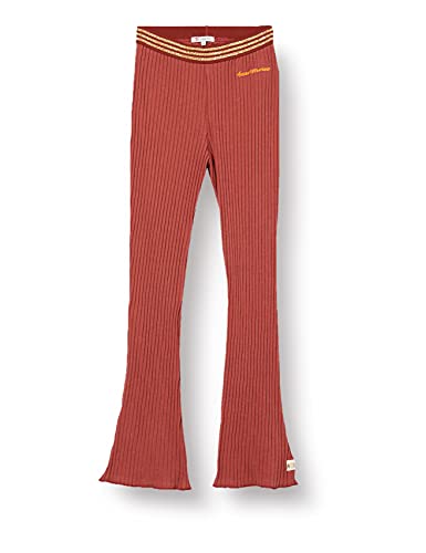 Noppies Legginsy dziewczęce G Flared Luwesmore Leggins, Marsala - P684, 122 cm