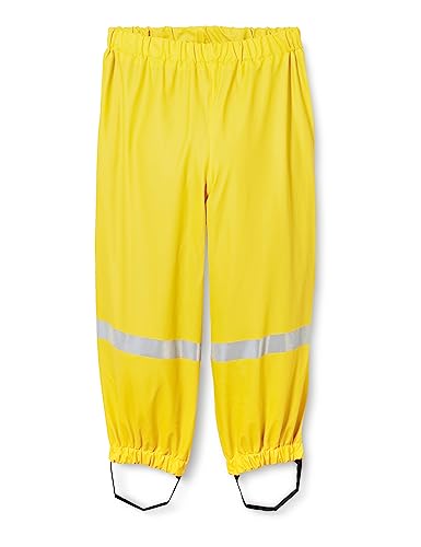 Playshoes Dzieci Uniseks Fleece-halbhose Spodnie Ocieplane, Żółty, 116 cm