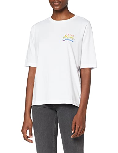 Lee Damska koszulka Pride Tee Chest Graphic, biały, M