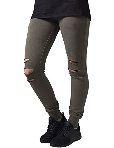 Urban Classics Damskie spodnie Ladies Cutted Terry Pants