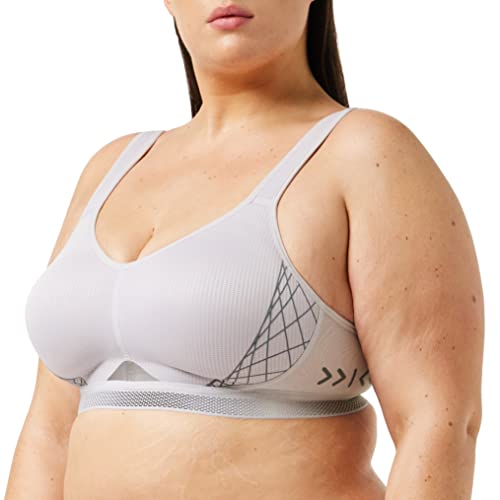 TriAction Damski biustonosz sportowy Cardio Cloud P Ex, Platinum, 100D