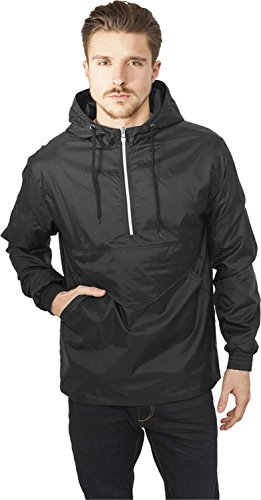 Urban Classics Kurtka męska Pull Over Windbreaker, czarny (czarny 7), L