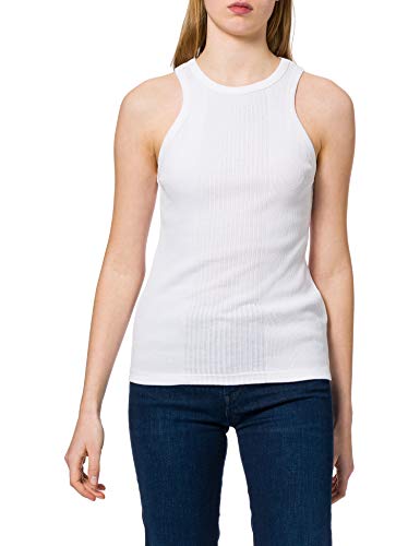 G-STAR RAW Damska koszulka Engineered Rib, Biały (White D19323-c678-110), XXL