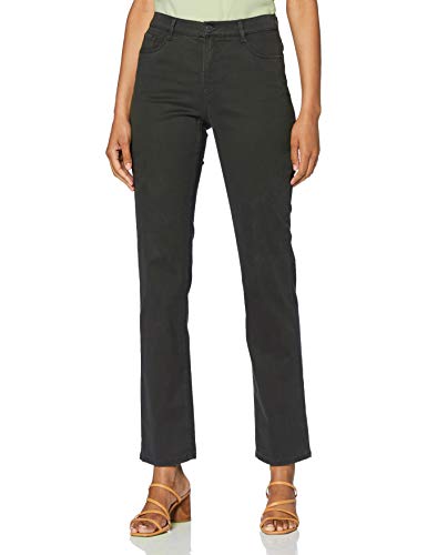 BRAX Damskie spodnie Carola z pięcioma kieszeniami, satyna bawełniana, szary, 27W / 32L