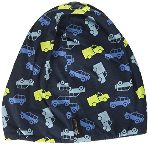 Sterntaler Chłopięce czapka Slouch-Beanie z motywem pojazdu