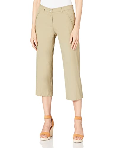 BRAX Damskie spodnie Style Maine S Culotte z mieszanki bawełny, khaki, 31W / 30L