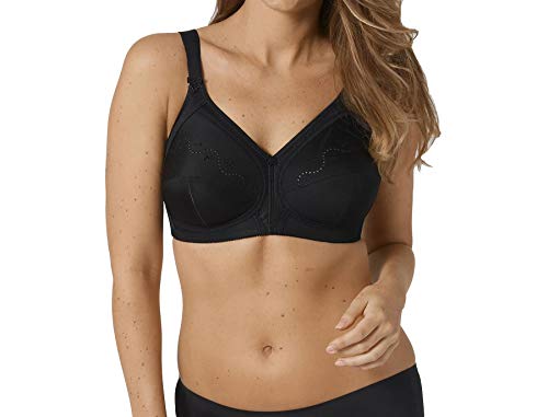 Triumph Biustonosz Doreen+Cotton 01 N B-F 75-115, czarny, 90B