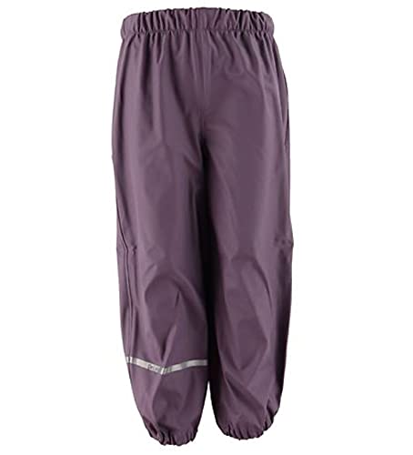 Celavi Unisex dziecięce spodnie przeciwdeszczowe, vintage fioletowy, 70