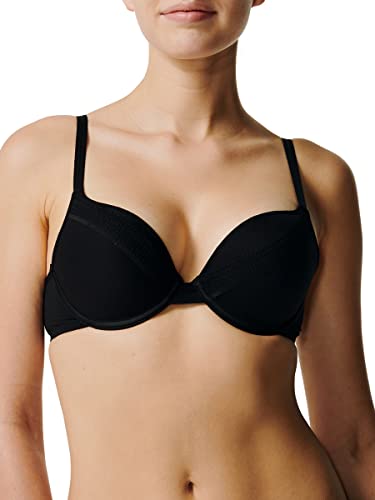 Passionata Damski biustonosz Push Up Bra Dream Today, czarny, 80D