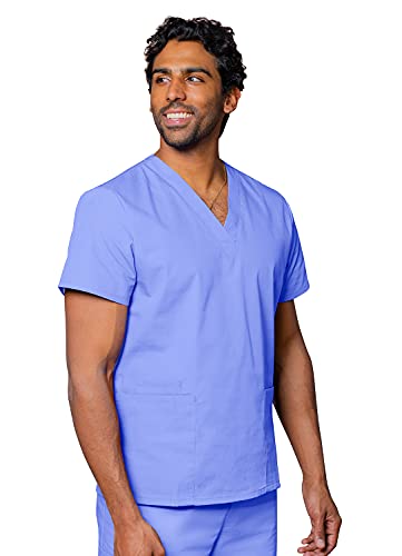 Adar Uniforms Damska koszulka medyczna, Ceil Blue, 4XL