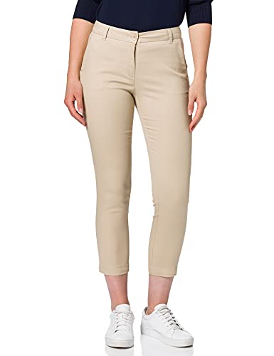 Sisley Spodnie damskie 4GV355897, różowe 3A6, 38 DE / 44 IT, Różowy 3a6, 38 DE / 44 IT