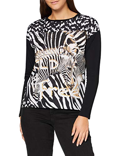 Blue Seven Damska koszulka oversized z nadrukiem, Rh T-Shirt