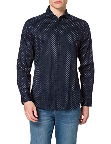 Seidensticker Męska koszula w stylu Shaped Fit z długim rękawem