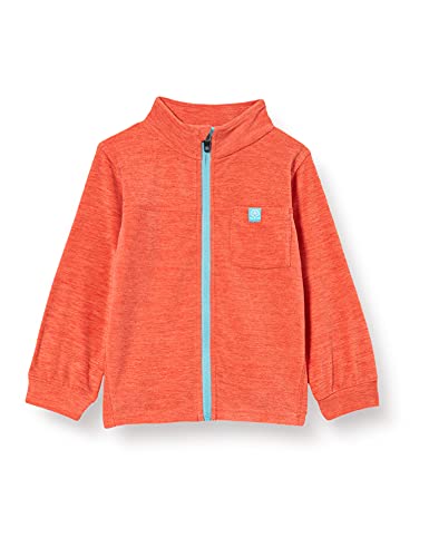 Color Kids Unisex dziecięca mini kurtka polarowa Melange, Summer Fig, 74