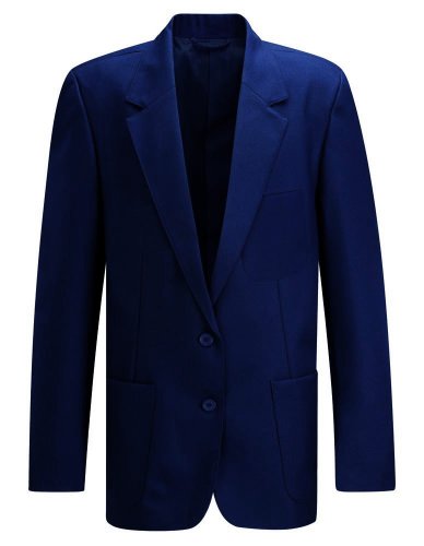 Blue Max Banner Dziewczęca Ziggys zamek błyskawiczny wejście szkoła marynarka, Niebieski (granatowy), 46 cm