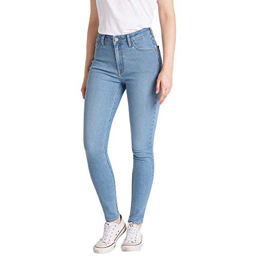 Lee Dżinsy damskie Ivy Skinny, Niebieski (Light Florin Hr), 29W / 31L