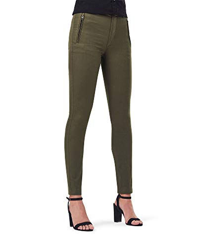 G-STAR RAW Damskie spodnie typu chino Weld High Skinny, zielony (Combat D19141-c105-723), 29W / 32L