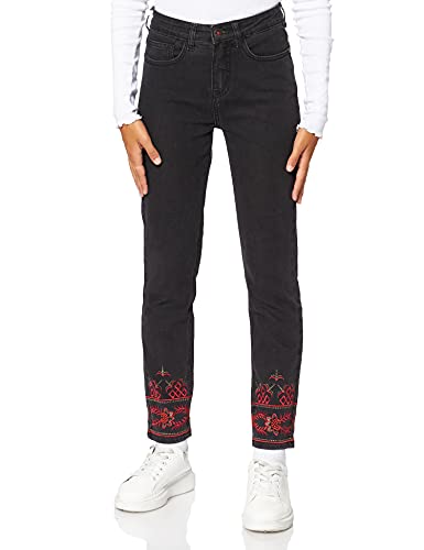 Desigual Damskie spodnie jeansowe Calipso Slim Jeans