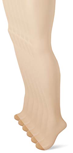 Dim Rajstopy Multipack Mes Essentiels De Dim Voile damskie x6, czarny, M