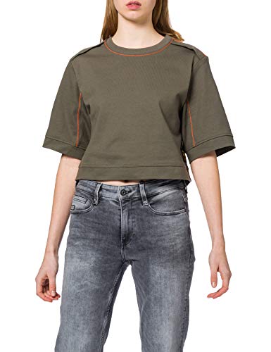 G-STAR RAW Damska koszulka Boxy Fit Loose, Combat C673-723, L