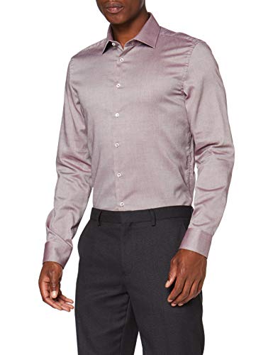 Seidensticker Męska koszula o kroju slim z długim rękawem, klasyczna