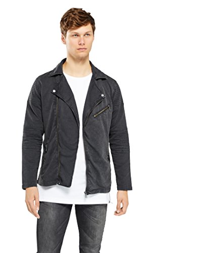 Urban Classics Kurtka męska Acid Wash Terry Biker Jacket