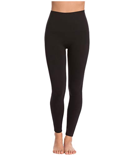 Spanx Legginsy dla kobiet Spójrz na mnie teraz bezszwowe legginsy, Very Black, S