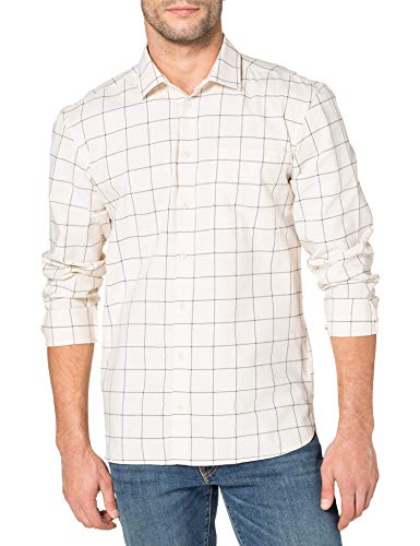 CASUAL FRIDAY Męska koszula Alvin Ls Checked Shirt, 135304_light Sand, S