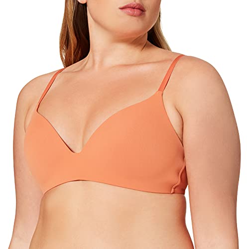 Skiny Damski biustonosz bez fiszbin Micro Lovers, Burnt Orange, 80B
