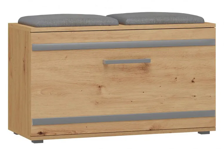 Szafka na buty z siedziskiem dąb artisan R2-D54