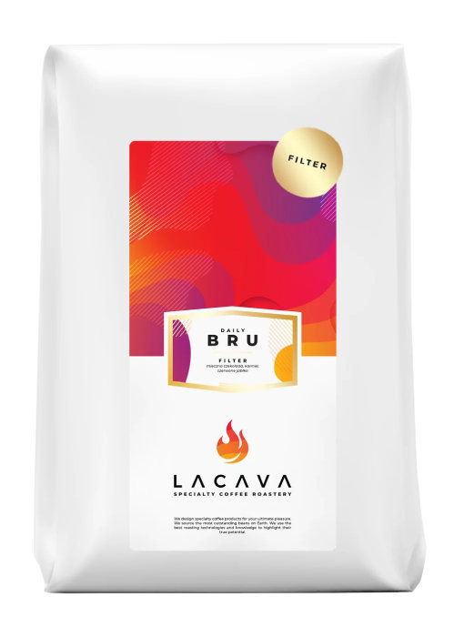 LACAVA SPECIALTY COFFEE ROASTERY Kawa ziarnista LaCava Daily Bru Nicaragua 1kg 8509-uniw