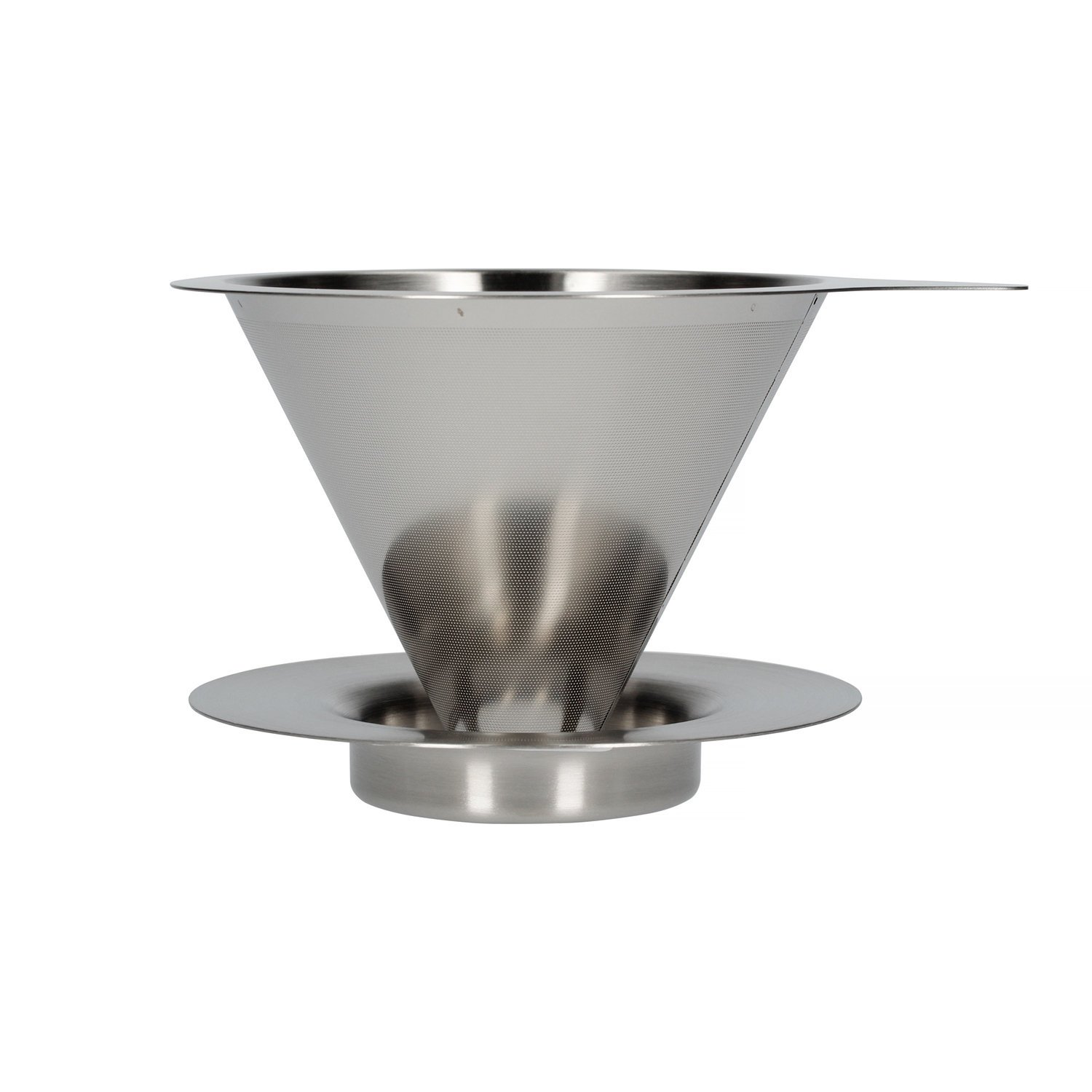 Hario Metalowy Drip V60-01 z podstawką 8389-uniw