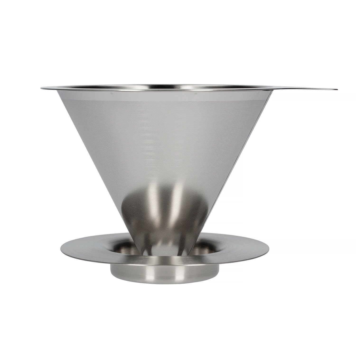 Hario Metalowy Drip V60-02 z podstawką 8394-uniw