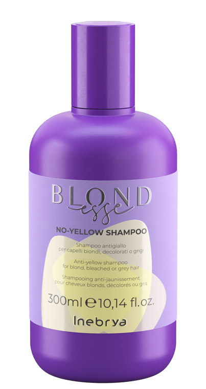 Inebrya Blondesse No Yellow szampon do włosów siwych i rozjaśnianych 300ml
