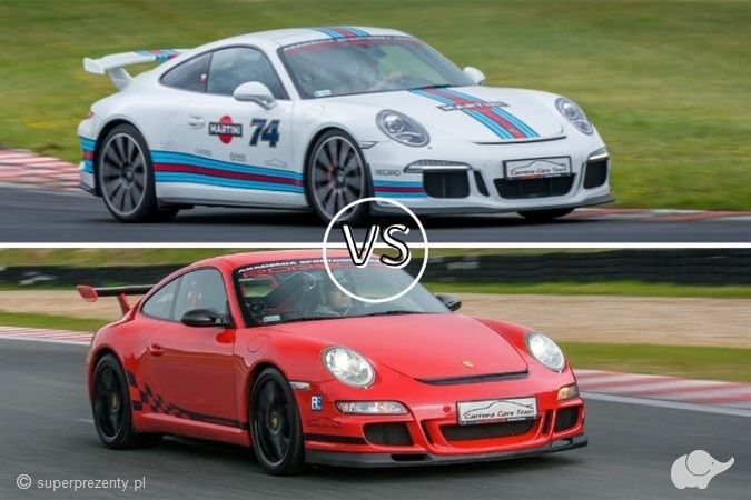Carrera cars team Porsche 911 (991) GT3 vs. Porsche 911 GT3 (997) GT3 - Tor Poznań, Tor Śląsk