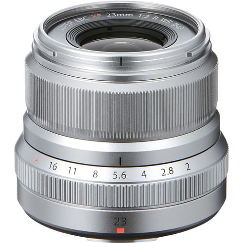 Fujifilm Fujinon XF 23 mm f/2R WR srebrny