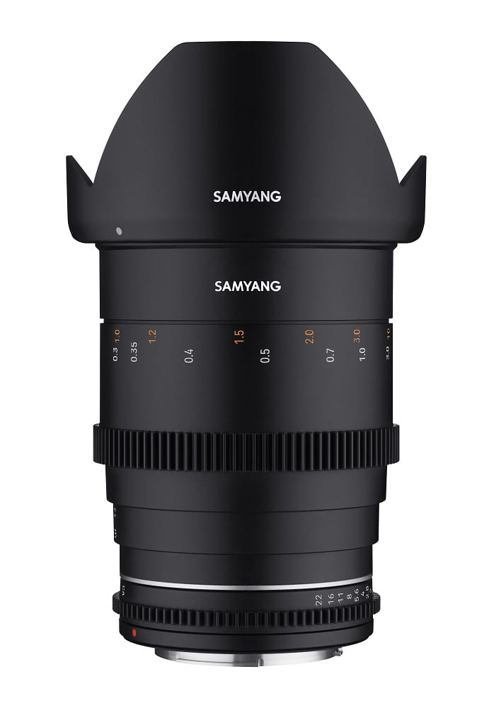 Samyang 35mm T1.5 VDSLR MK2 Fuji X