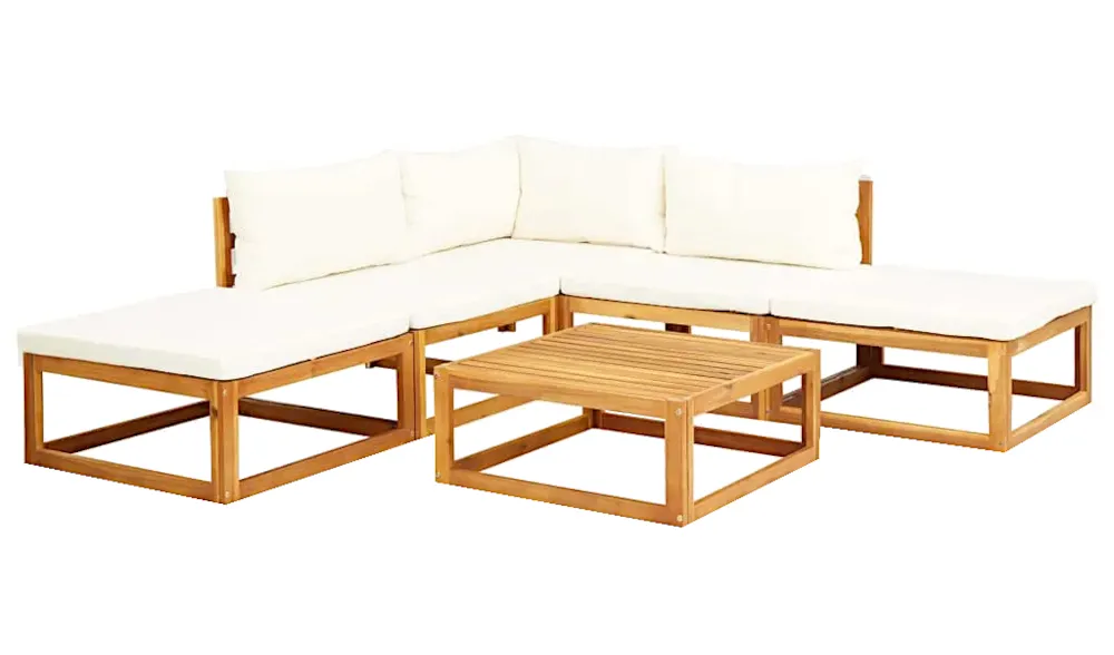 6-częściowy zestaw ogrodowy z poduszkami C8-T24