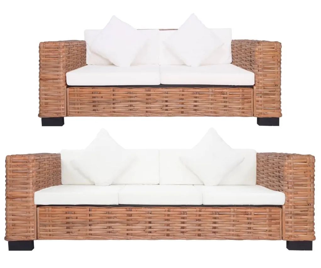 2-częściowy zestaw wypoczynkowy z rattanu L5-Z60