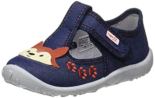 Superfit Kapcie chłopięce Spotty, niebieski 8020, 18 EU