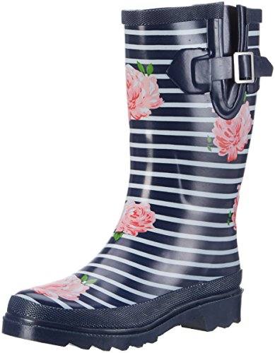 Beck Damskie Kalosze Stripes, Niebieski, 38 EU