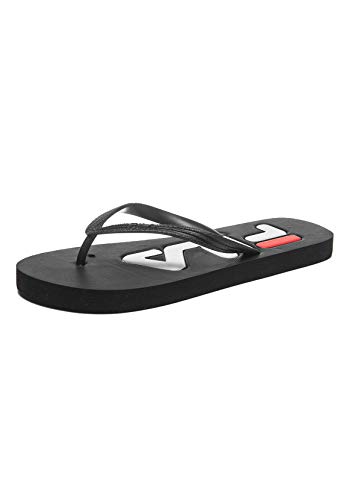 FILA Męskie klapki Troy Men, czarny, 45 EU