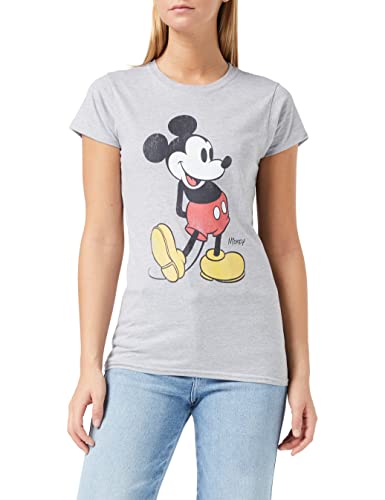 Disney Klasyczna koszulka damska z nadrukiem Myszki Miki