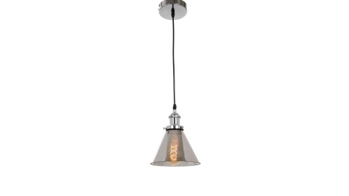 Lumina Deco Deco LAMPA WISZĄCA LOFT NUBI CHROM W1 LDP 6801-1 (CHR+GR)