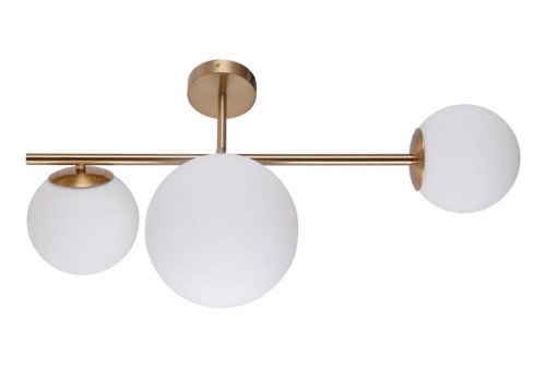 Italux Vailante lampa sufitowa 3-punktowa złota WL-31221-3-HBR